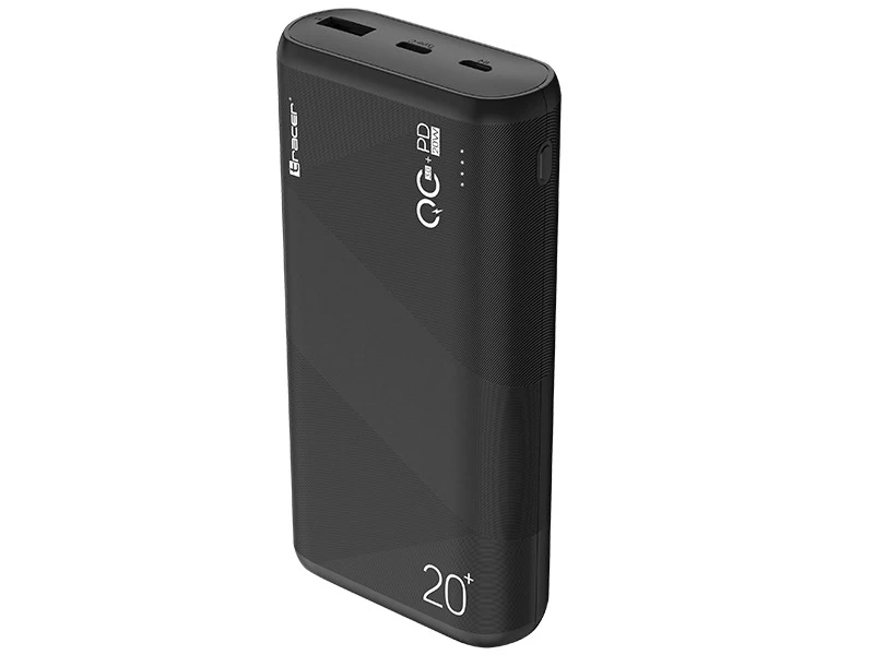 Tracer Power bank Amos  20000mAh QC3.0-PD20W BK