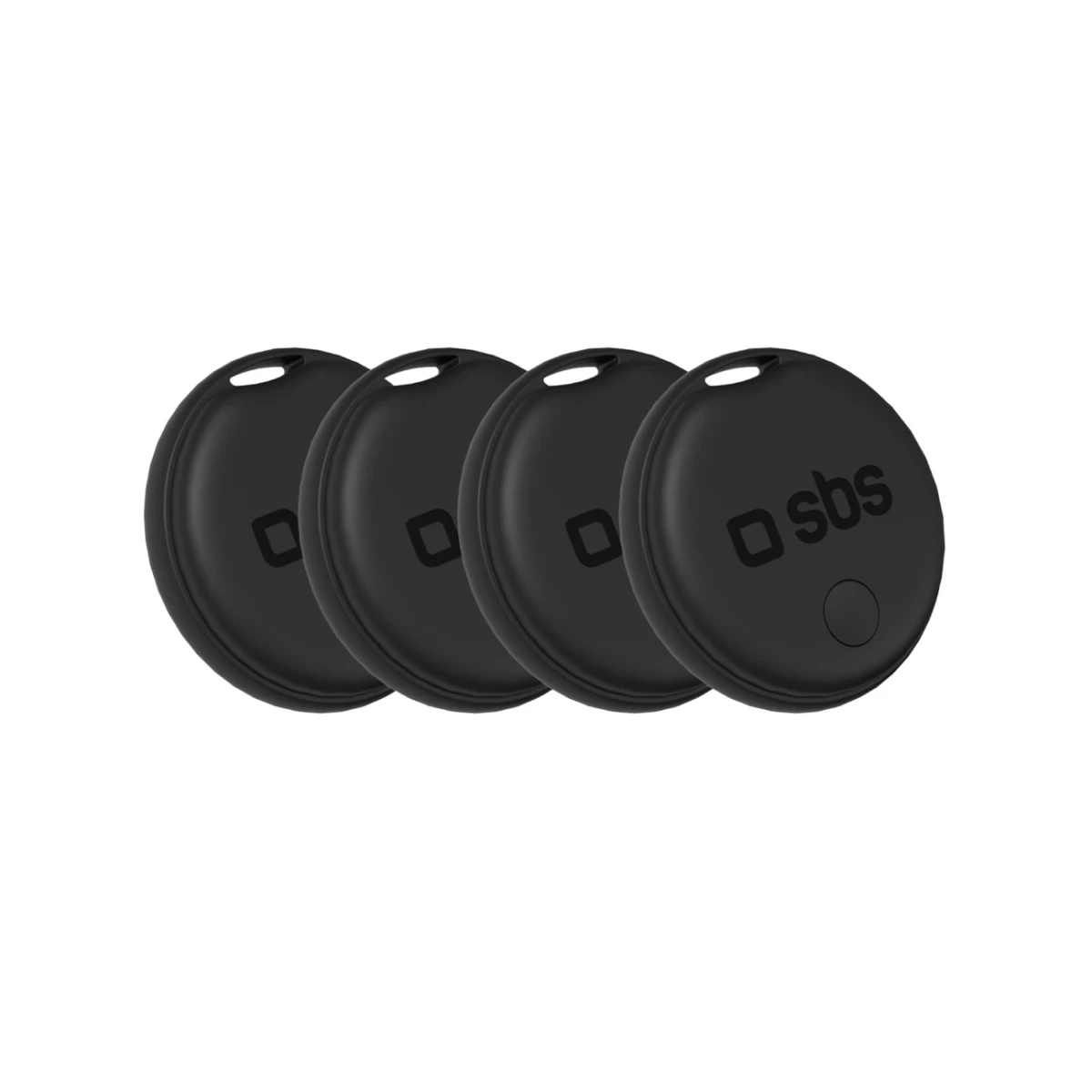 Track My Dual Universalus Lokatorius Juodas - 4 Vnt. Rinkinys.
