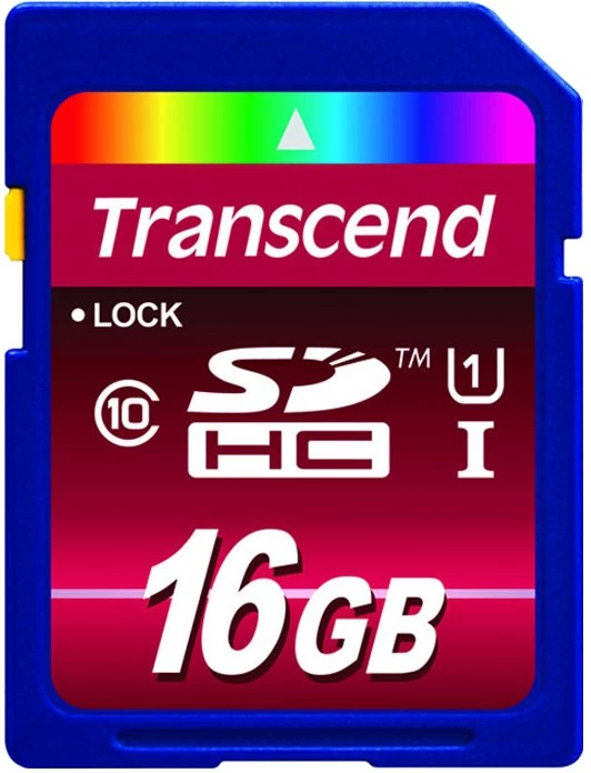 Transcend Atminties Kortelė 16 Gb Dėklas