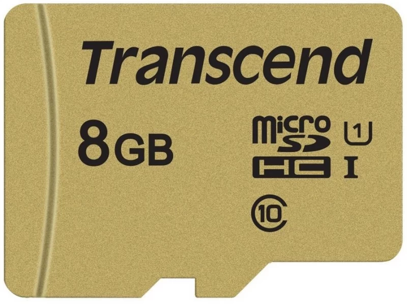 Transcend Atminties Kortelė 8 Gb Adapteris