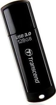 Transcend Jetflash 700 128 Gb (128 Gb /usb 3.0 / Juodos Spalvos )