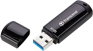 Transcend Jetflash 700 32 Gb (32 Gb /usb 3.0 / Juodos Spalvos )
