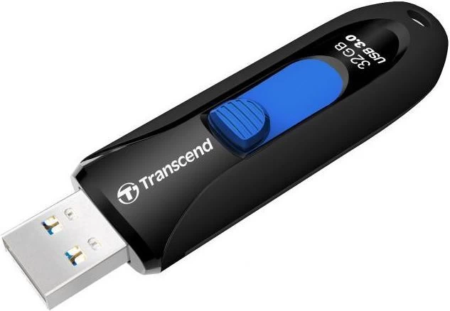 Transcend Jetflash 790 32 Gb Black (32 Gb /usb 3.0 / Juodos Spalvos )
