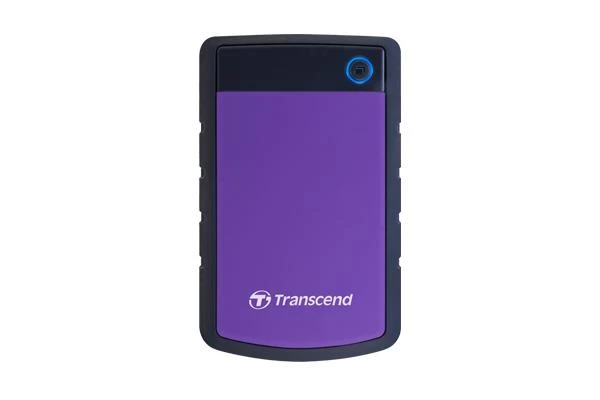 Transcend Storejet 25h3 Išorinis Kietasis Diskas (4 Tb / Juoda Ir Violetinė )