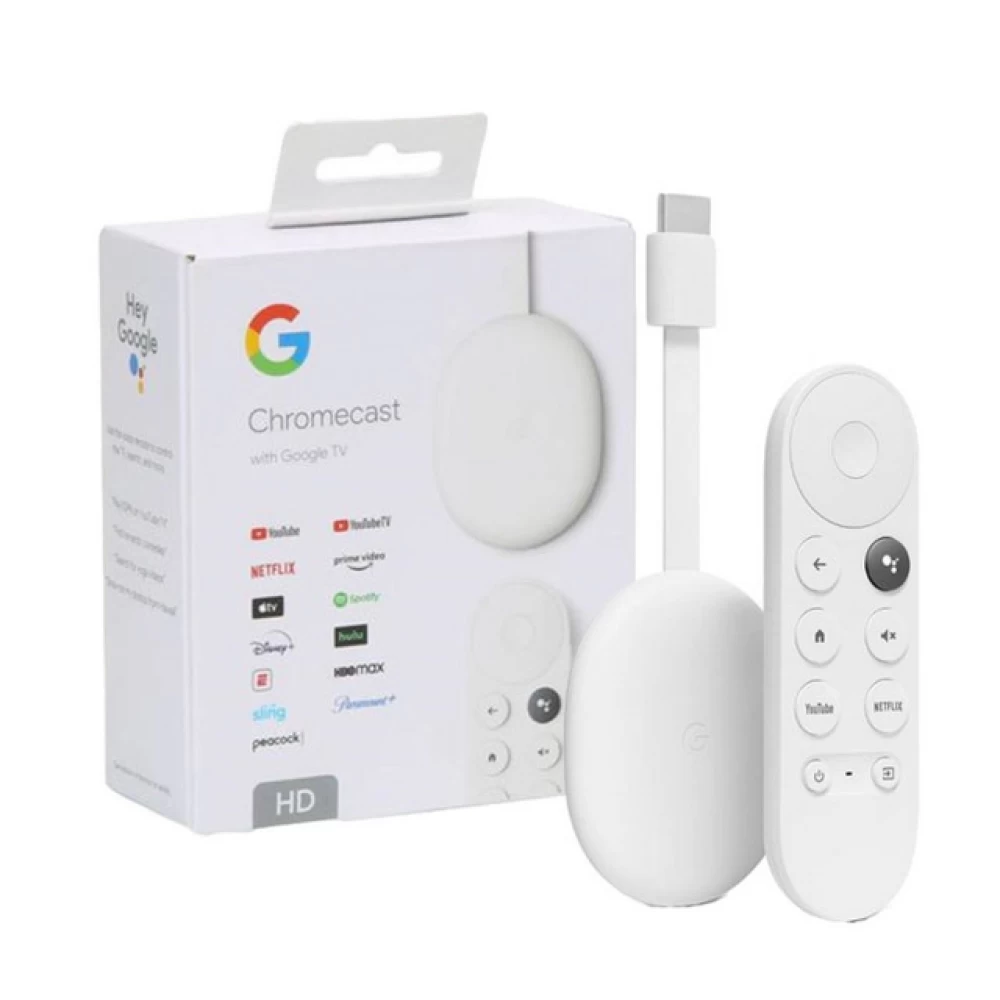 Transliacijos Įrenginys Google Chromecast HD 2023m (Ekspozicinė prekė)