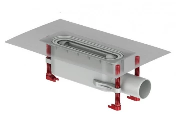 Trapas Aco ShowerDrain S+ vandens aukštis sifone 30 mm, horizontalus pajungimas, montavimo aukštis 70-160 mm 90105121 Trapas Aco ShowerDrain S+ vandens aukštis sifone 30 mm, horizontalus pajungimas, montavimo aukštis 70-160 mm 90105121