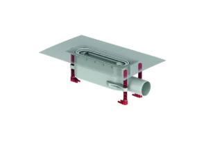 Trapas Aco ShowerDrain S+ vandens aukštis sifone 50 mm, horizontalus pajungimas 90105120