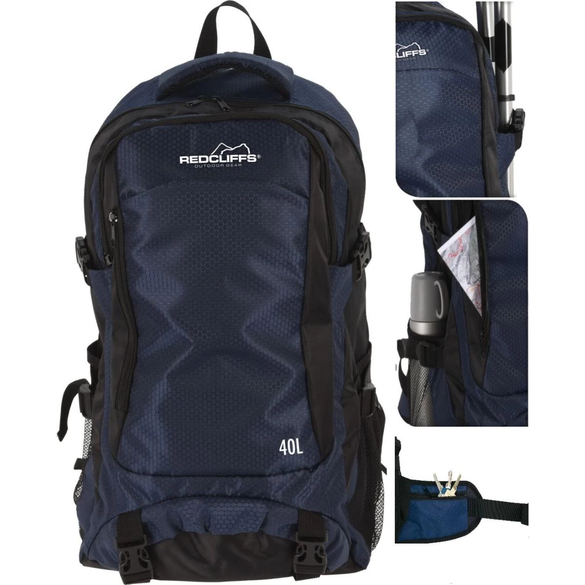Trekingo Kuprinė 40l Blue Redcliffs