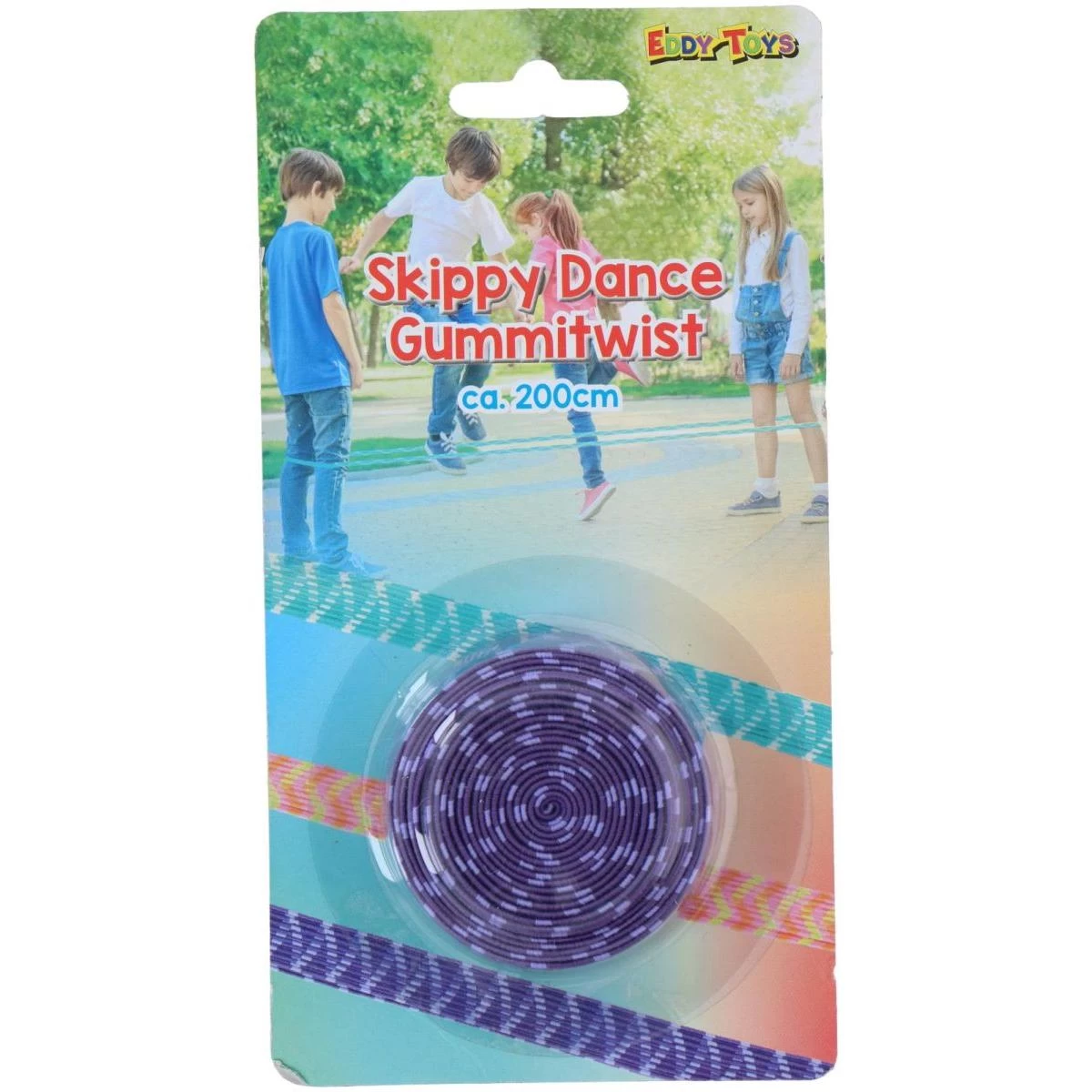 Treniruočių Guma šuoliams 200cm Violetinė