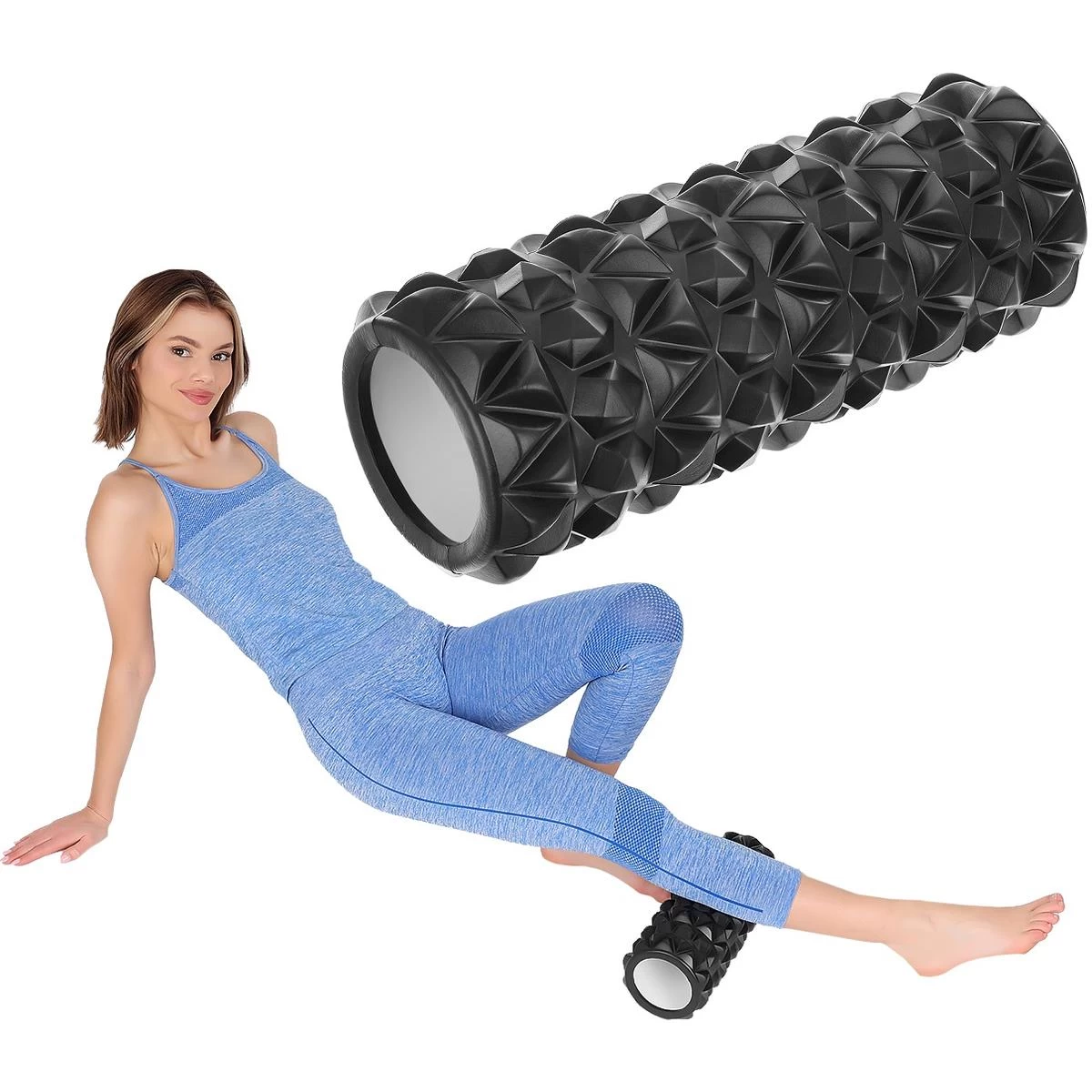 Treniruoklis Roller Black 14x33cm 865g Enero Fit