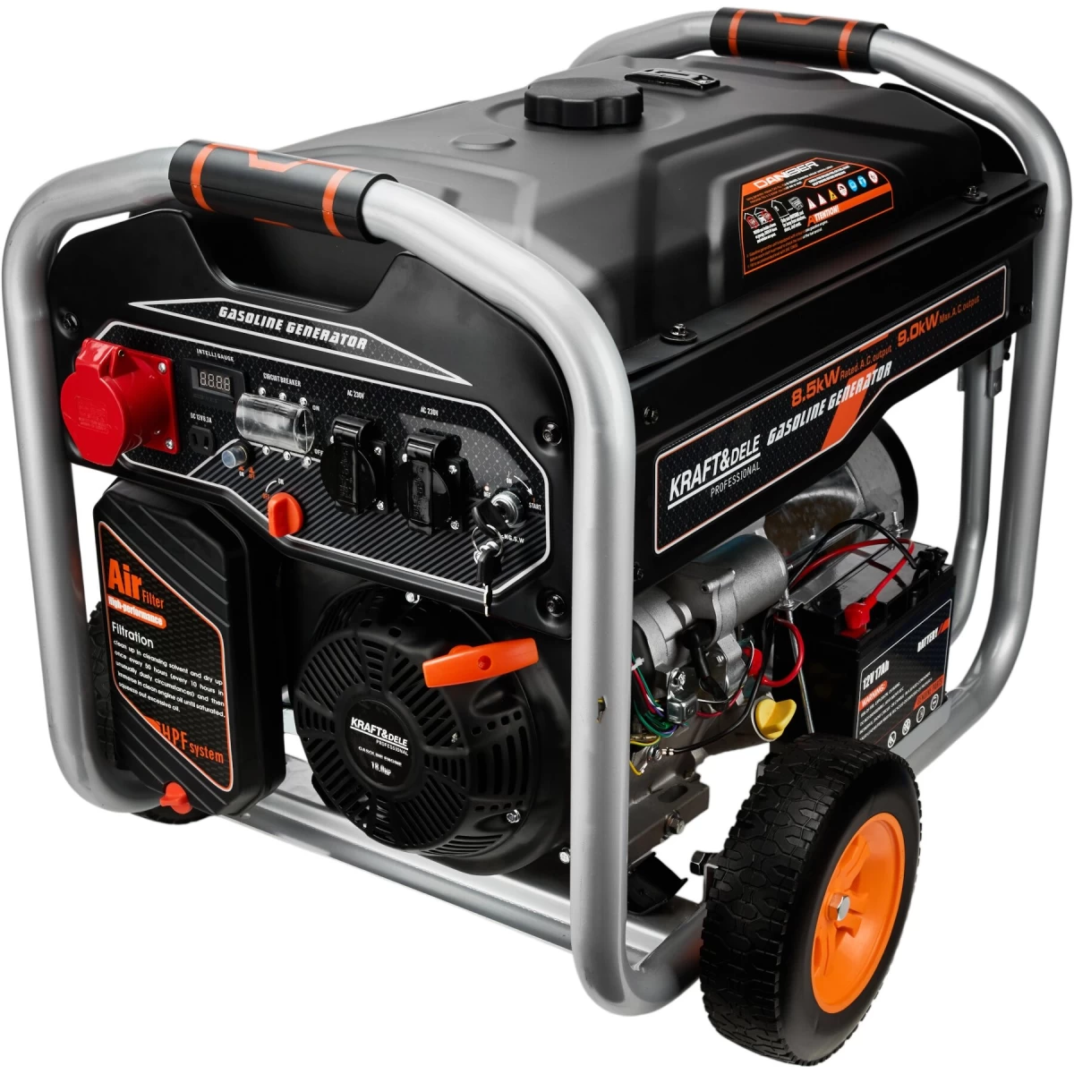 Trifazis elektros generatorius 9kW Kraft&amp;Dele, KD3122