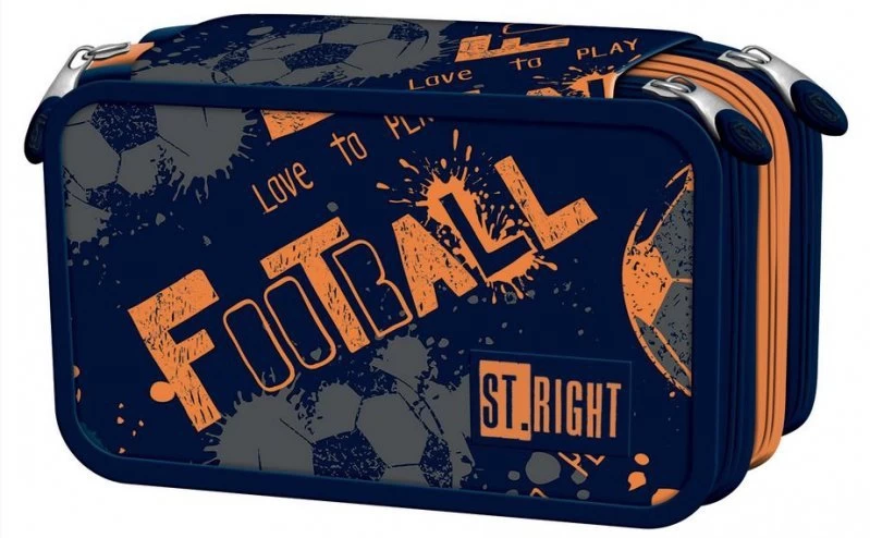 Trijų Lygių Pieštukinė Su Priedais Futbolo Kamuoliai Pc-05