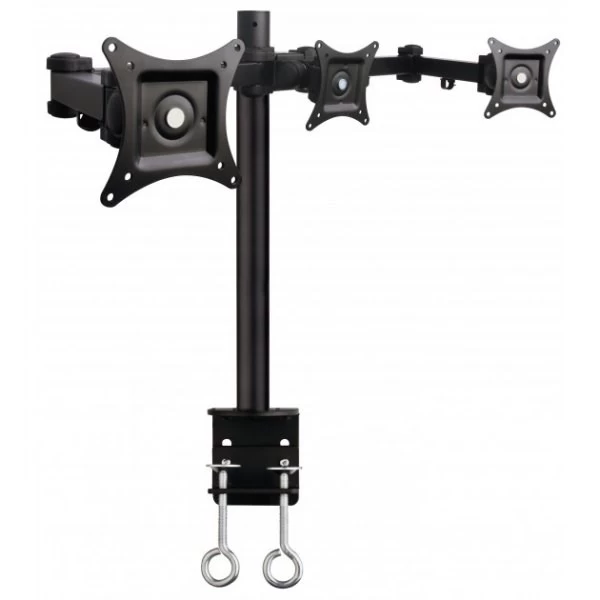 Triple desk LED/LCD mon itor arm 13-24inch 3x10