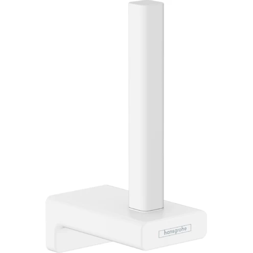 Tualetinio popieriaus laikiklis Hansgrohe AddStoris, baltas matinis 41756700