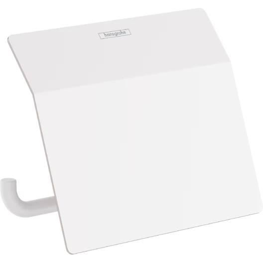 Tualetinio popieriaus laikiklis Hansgrohe AddStoris, matinis baltas 41753700