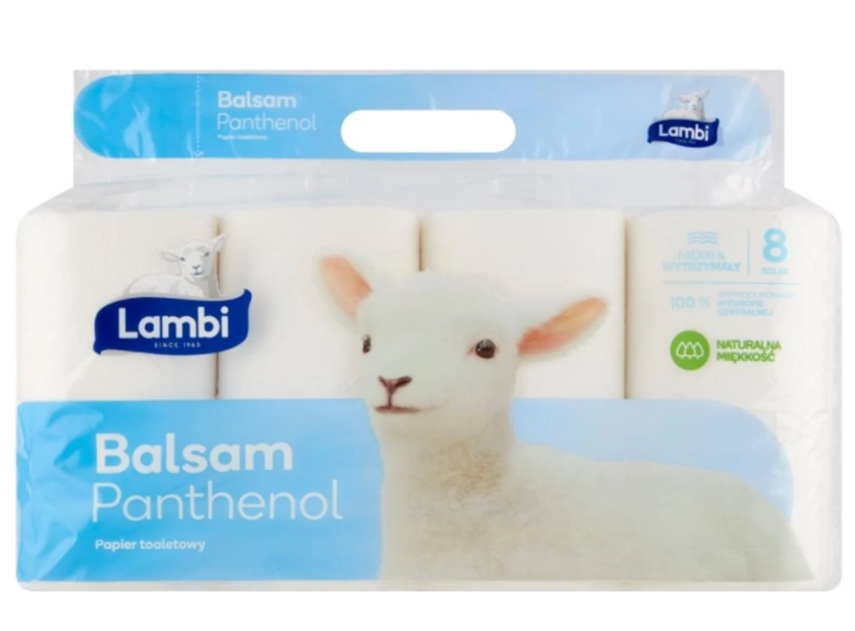 Tualetinis Popierius lambi Soft &amp; Strong, 8 Ritinėliai