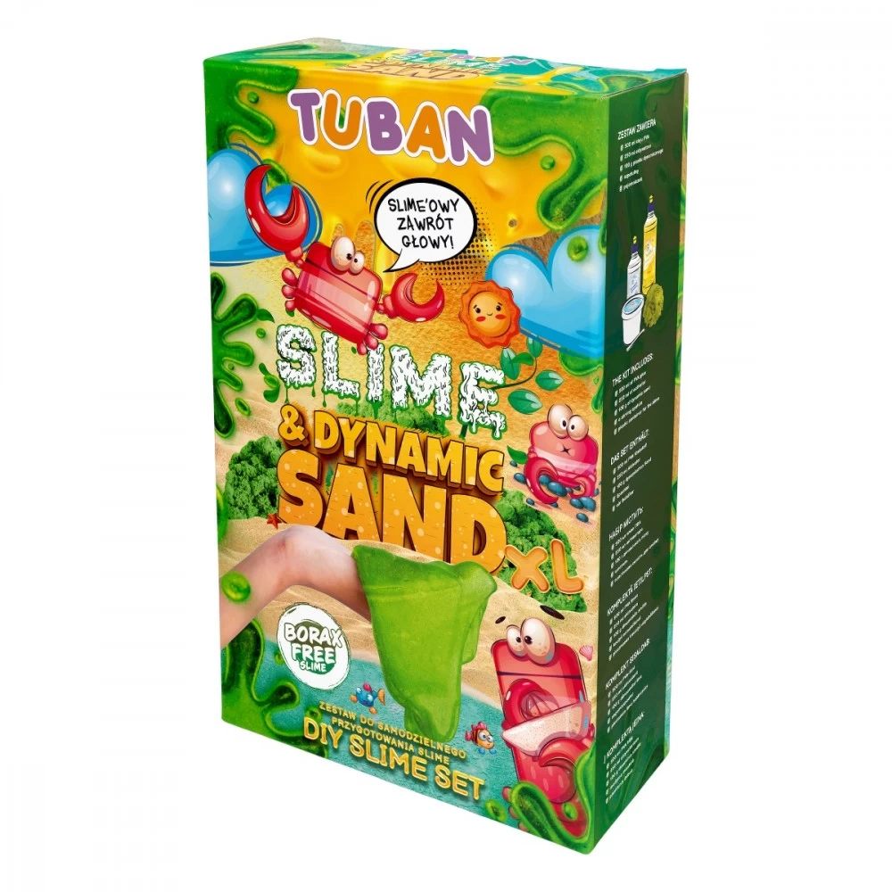 Tuban Slime DIY set &amp;    Dynamic sand XL