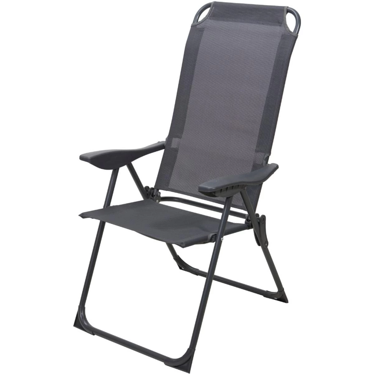 Turistinė Kėdė Su Porankiais Sulankstoma Grafitinė Redcliffs