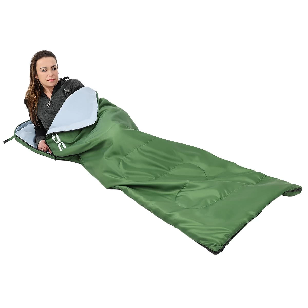 Turistinis Miegmaišis Cool 210x70cm Green Enero Camp