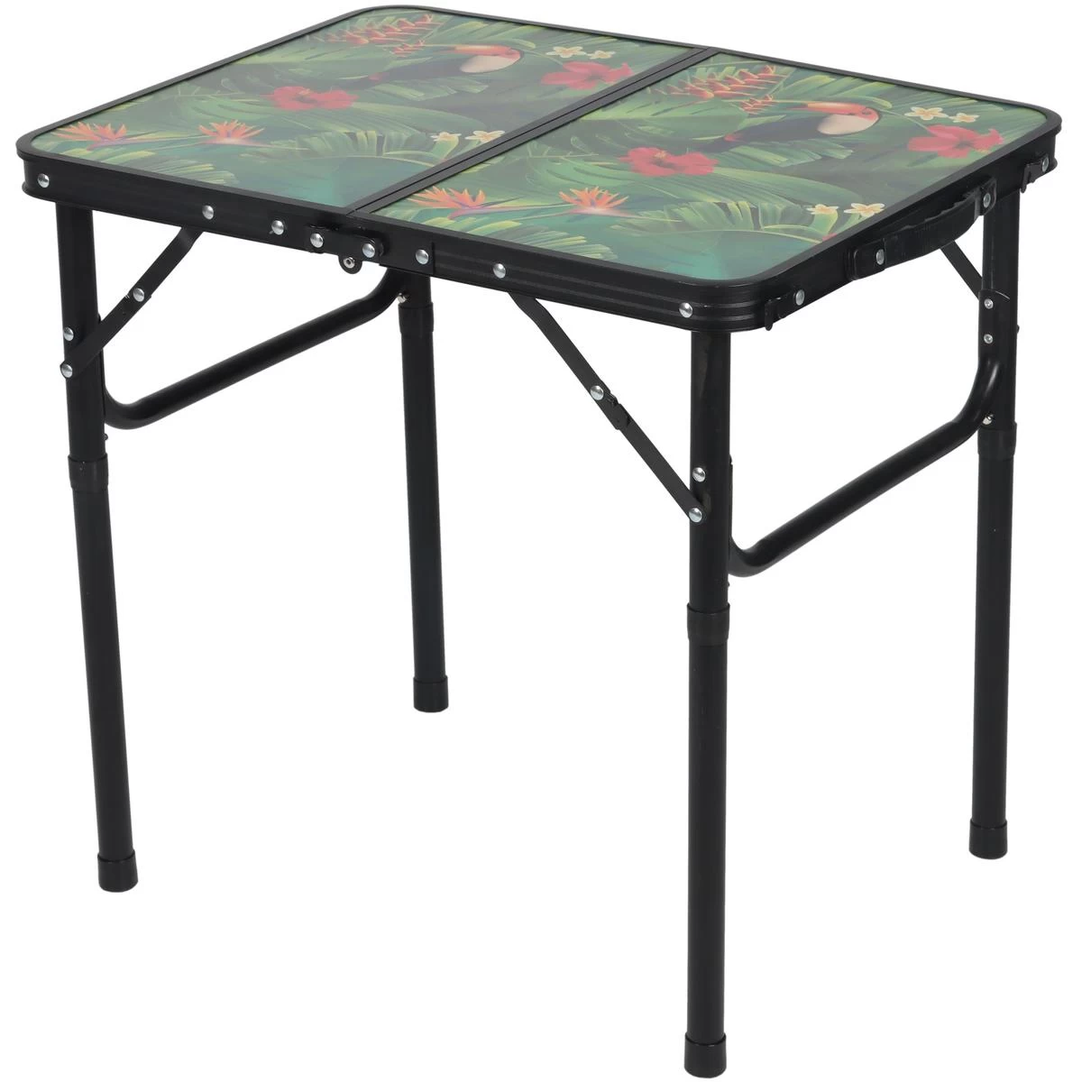 Turistinis Staliukas 60x45x25-56cm Flower
