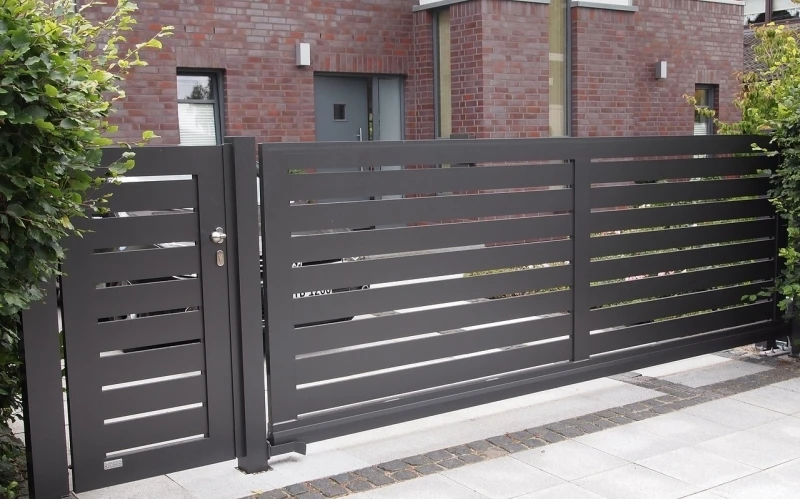 Modernios tvoros iš aliuminio profilių