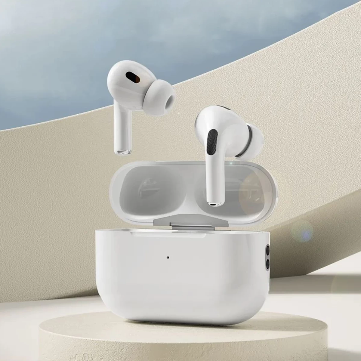 Tws Bluetooth 5.2 230mah Belaidės Ausinės į Ausis Baltos Spalvos