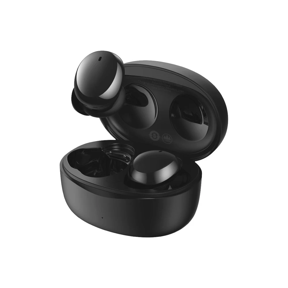 Tws bluetooth 5.2 Belaidės Ausinės Ip55 Atsparios Vandeniui Bowie E2 Black