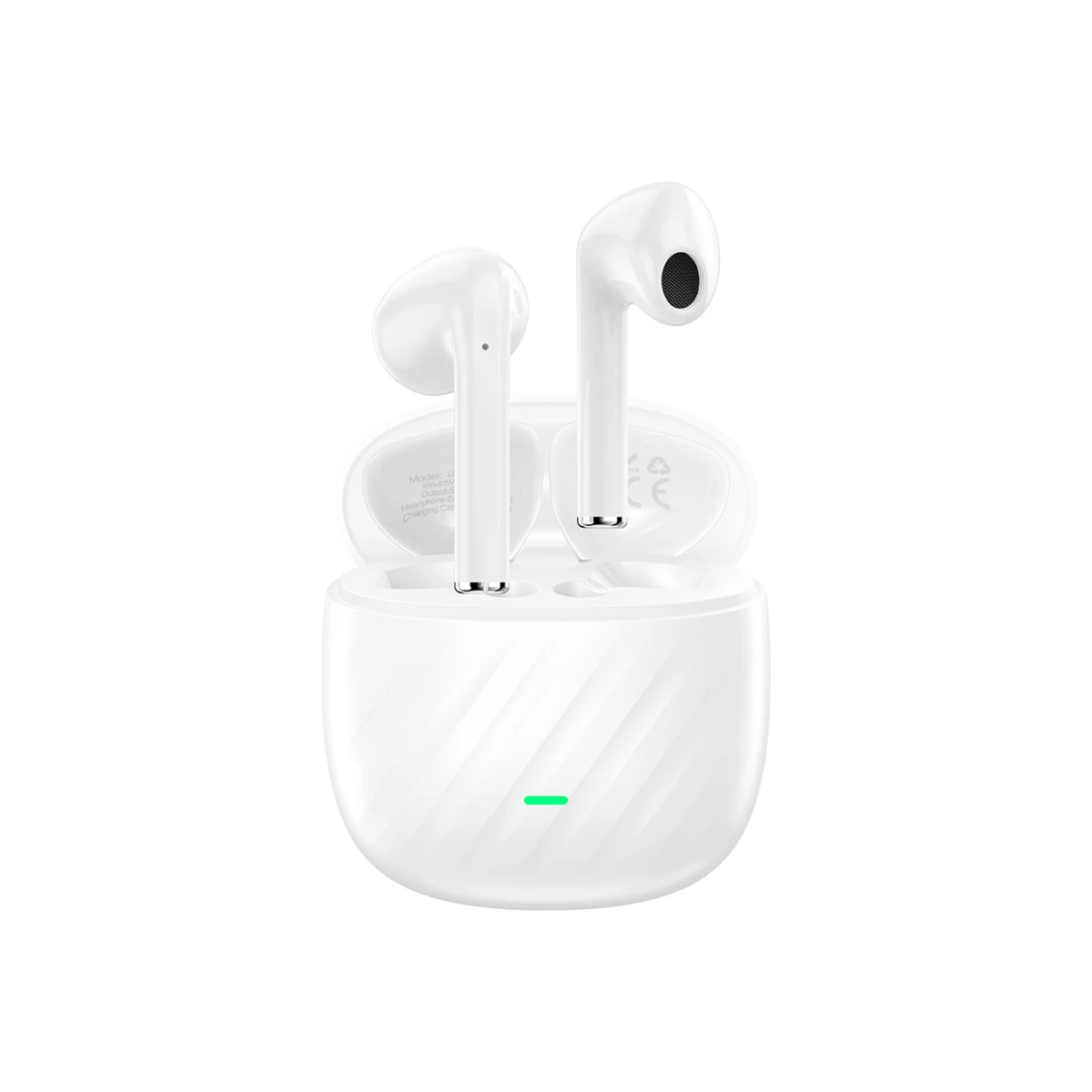 Tws bluetooth 5.3 Belaidės Ausinės į Ausis - Baltos Spalvos