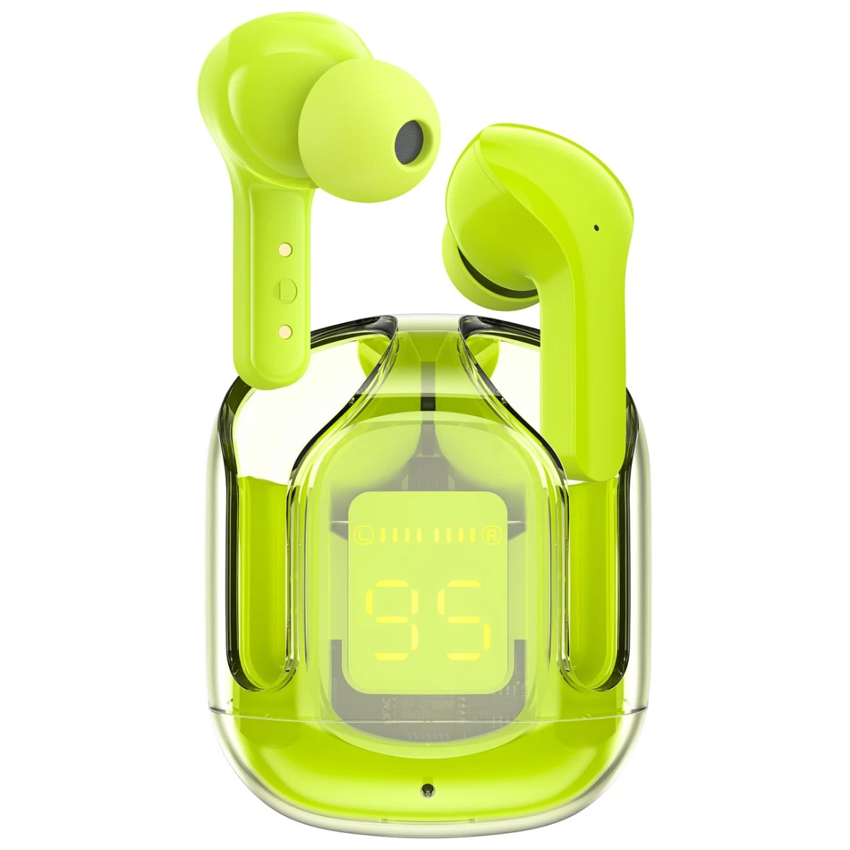 Tws bluetooth Bevielės Belaidės Ausinės, žalios Spalvos