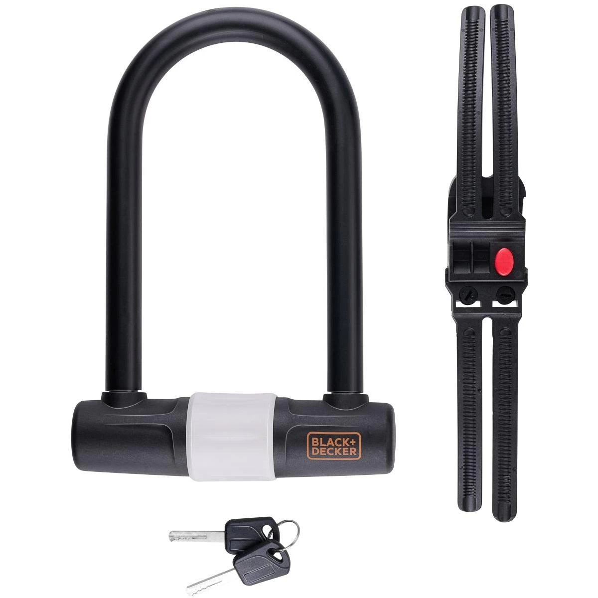 U-lock 140x250mm Dviračių Užraktas Black+decker