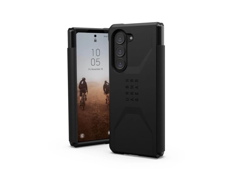 Uag Civilian - Apsauginis Dėklas samsung Galaxy Fold 5 (juodas)
