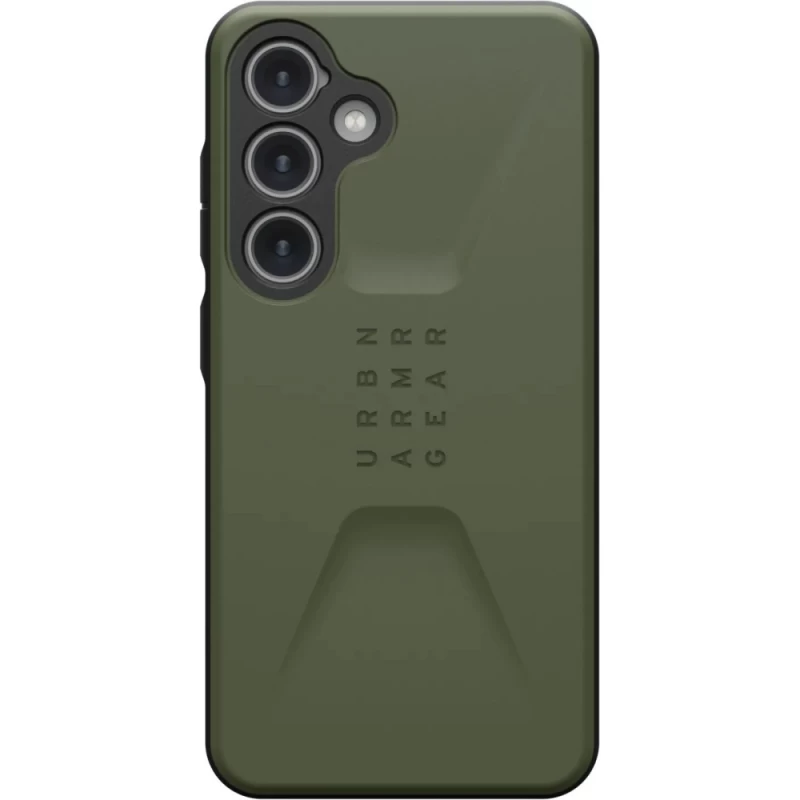 Uag Civilian - Apsauginis Dėklas, Skirtas samsung Galaxy S24 5g (alyvuogių Spalvos)