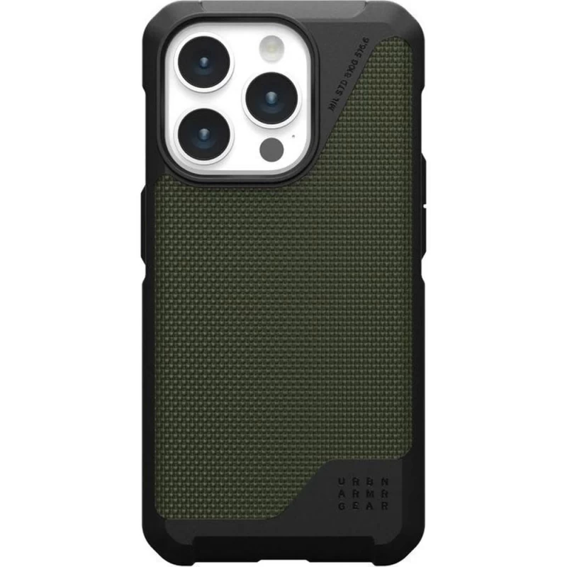 Uag Metropolis Lt Magsafe - Apsauginis Dėklas Iphone 15 Pro, Suderinamas Su Magsafe (kevlar Alyvuogių Spalvos) Uag Metropolis Lt Magsafe - Apsauginis Dėklas Iphone 15 Pro, Suderinamas Su Magsafe (kevlar Alyvuogių Spalvos)