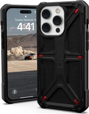 Uag Monarch - Apsauginis Dėklas Iphone 14 Pro (kevlaro Juodos Spalvos)