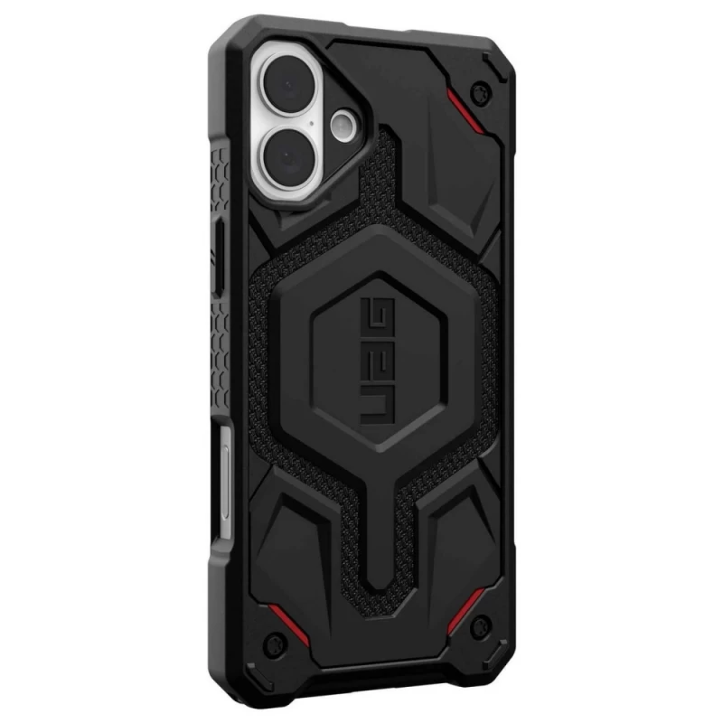 Uag Monarch Pro - Apsauginis Dėklas Iphone 16 Plus, Suderinamas Su Magsafe (kevlaro Juodos Spalvos) Uag Monarch Pro - Apsauginis Dėklas Iphone 16 Plus, Suderinamas Su Magsafe (kevlaro Juodos Spalvos)