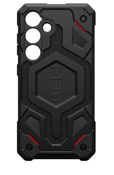 Uag Monarch Pro - Apsauginis Dėklas samsung Galaxy S24 5g Su Integruotu Magnetiniu Moduliu (kevlaro Juodos Spalvos) Uag Monarch Pro - Apsauginis Dėklas samsung Galaxy S24 5g Su Integruotu Magnetiniu Moduliu (kevlaro Juodos Spalvos)