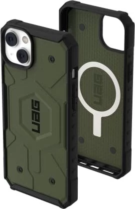 Uag Pathfinder Apsauginis Dėklas Iphone 14 Plus, Suderinamas Su Magsafe (alyvuogių Spalvos)
