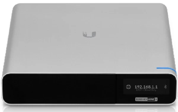 Ubiquiti Uck-g2-plus Unifi Valdiklis Su Debesies Raktu, Integruota Baterija, Valdo Iki 150-200 įrenginių, 1tb Hhd, Unifi Vaizdo Serveris