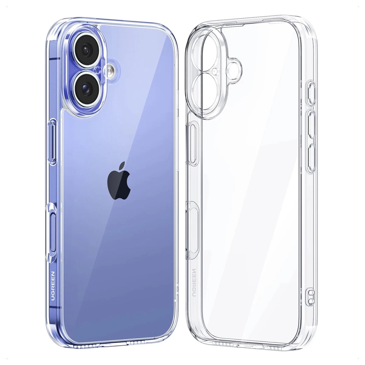 ugreen Classy Skaidrus Apsauginis Dėklas iphone 16 Plus - Skaidrus