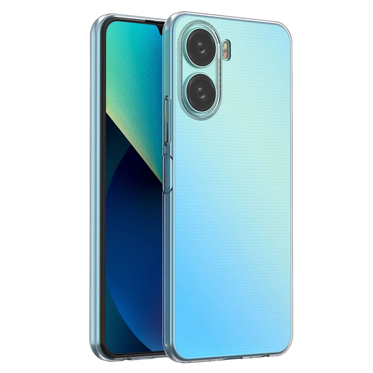 ultra Clear 0,5 Mm Korpusas vivo Y16 / vivo Y02s Plonam Permatomam Dangteliui
