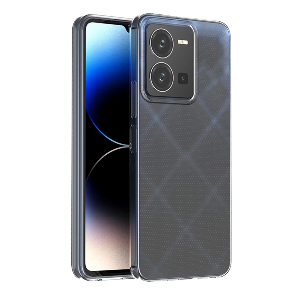 ultra Clear 0,5 Mm Korpusas vivo Y35 / vivo Y22 / vivo Y22s Plonas Permatomas Dangtelis