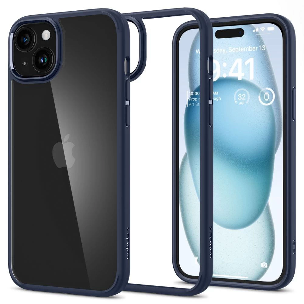 Ultra Hibridinis Dėklas Iphone 15 Mėlynas