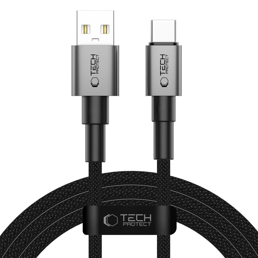 Ultraboost Dna Usb-a - Usb-c 15w 3a Kabelis 200 Cm - Pilkas