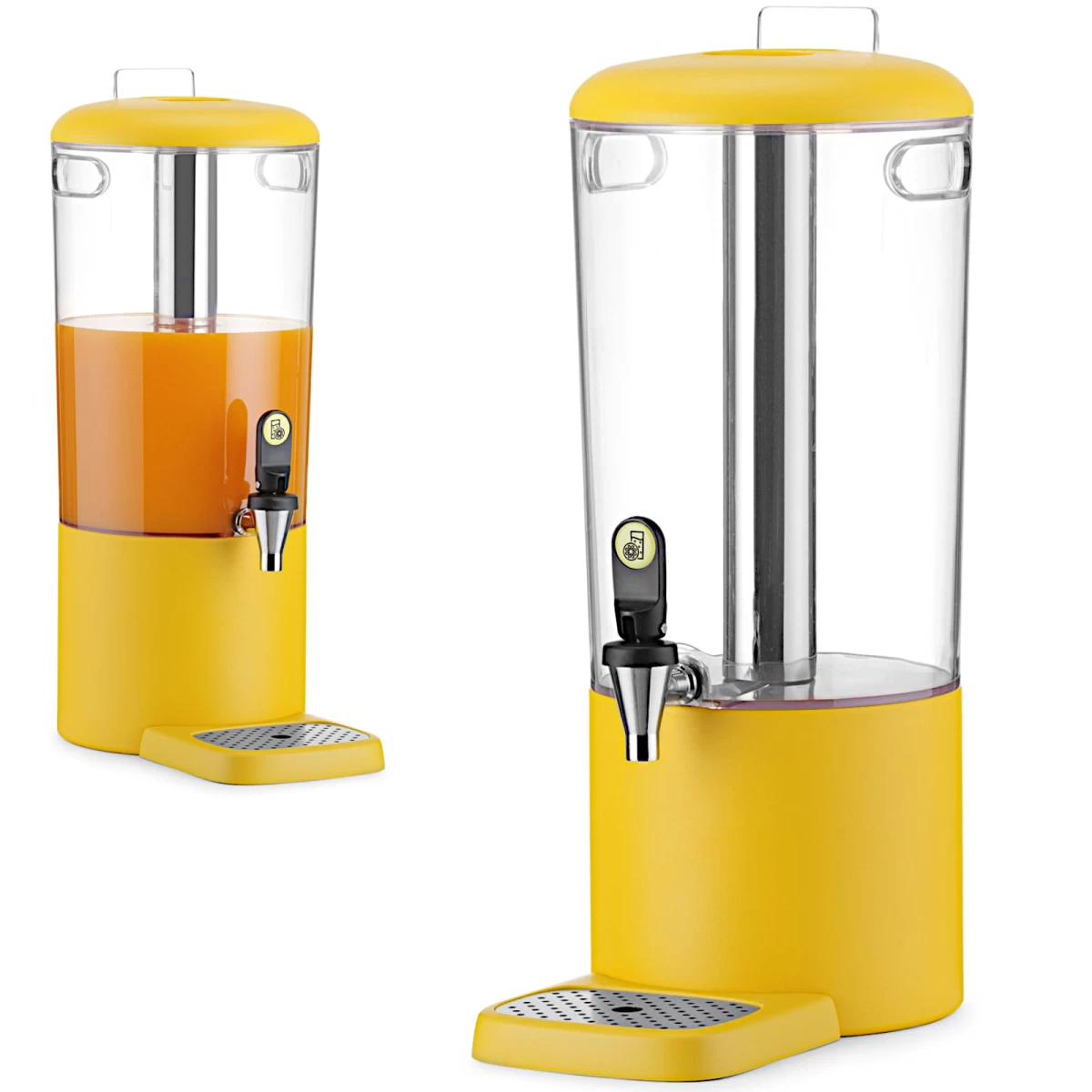 Uniq 8 Litrų Talpos Vėsių Sulčių Dozatorius - Geltonas
