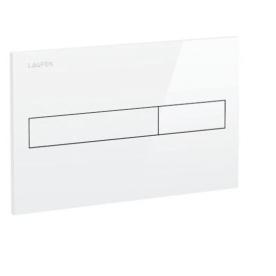 Unitazo klavišas Laufen Lis Dual Flush, baltas, H8956610000001