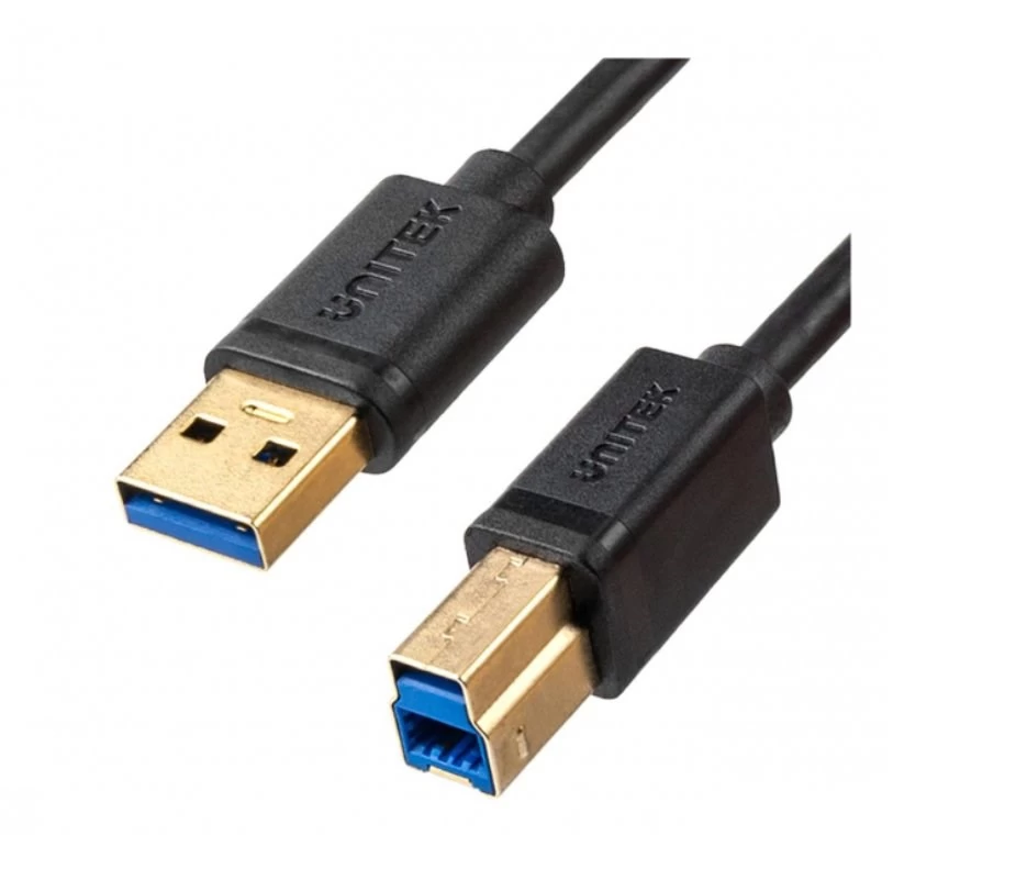 Unitek C14095BK USB-A to USB 3.0 Printer Cable, 2m