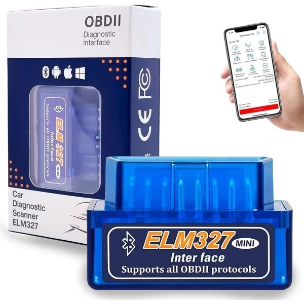 Universalus Automobilio Diagnostikos Prietaisas ELM327 OBD2 Bluetooth