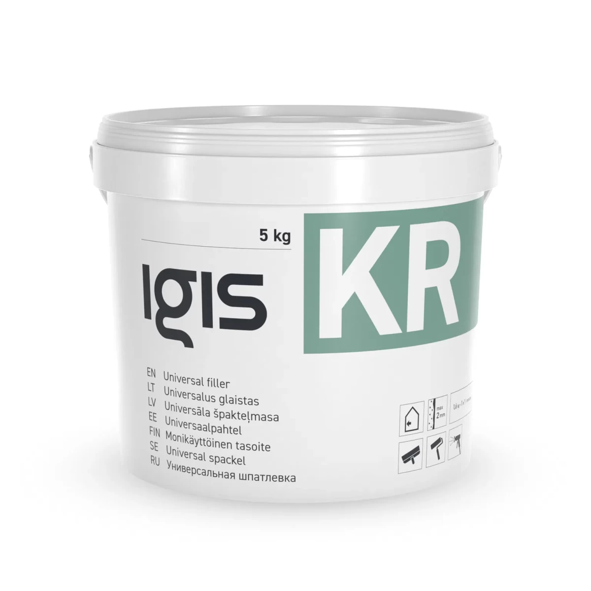 Universalus glaistas IGIS KR, 5kg Universalus glaistas IGIS KR, 5kg