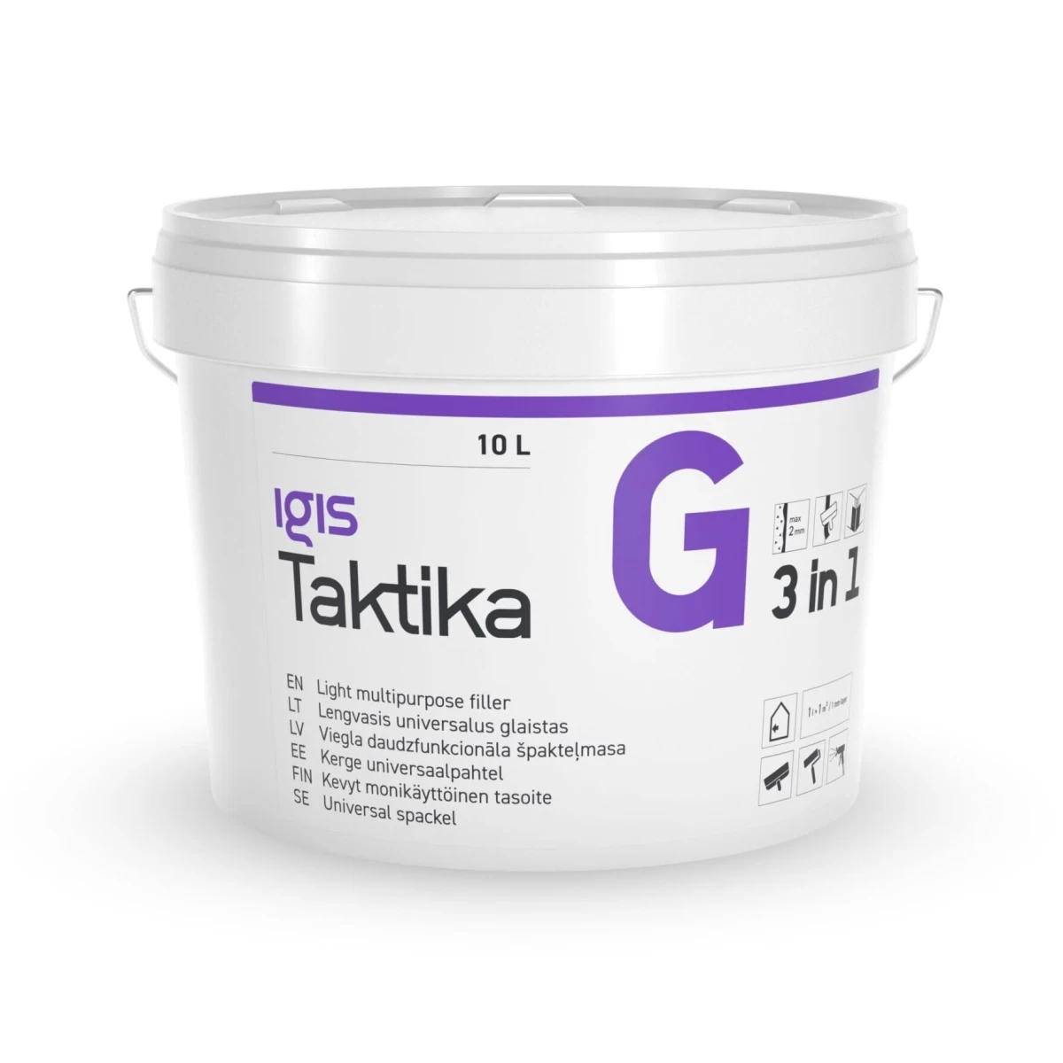Universalus glaistas IGIS Taktika G, 10l Universalus glaistas IGIS Taktika G, 10l