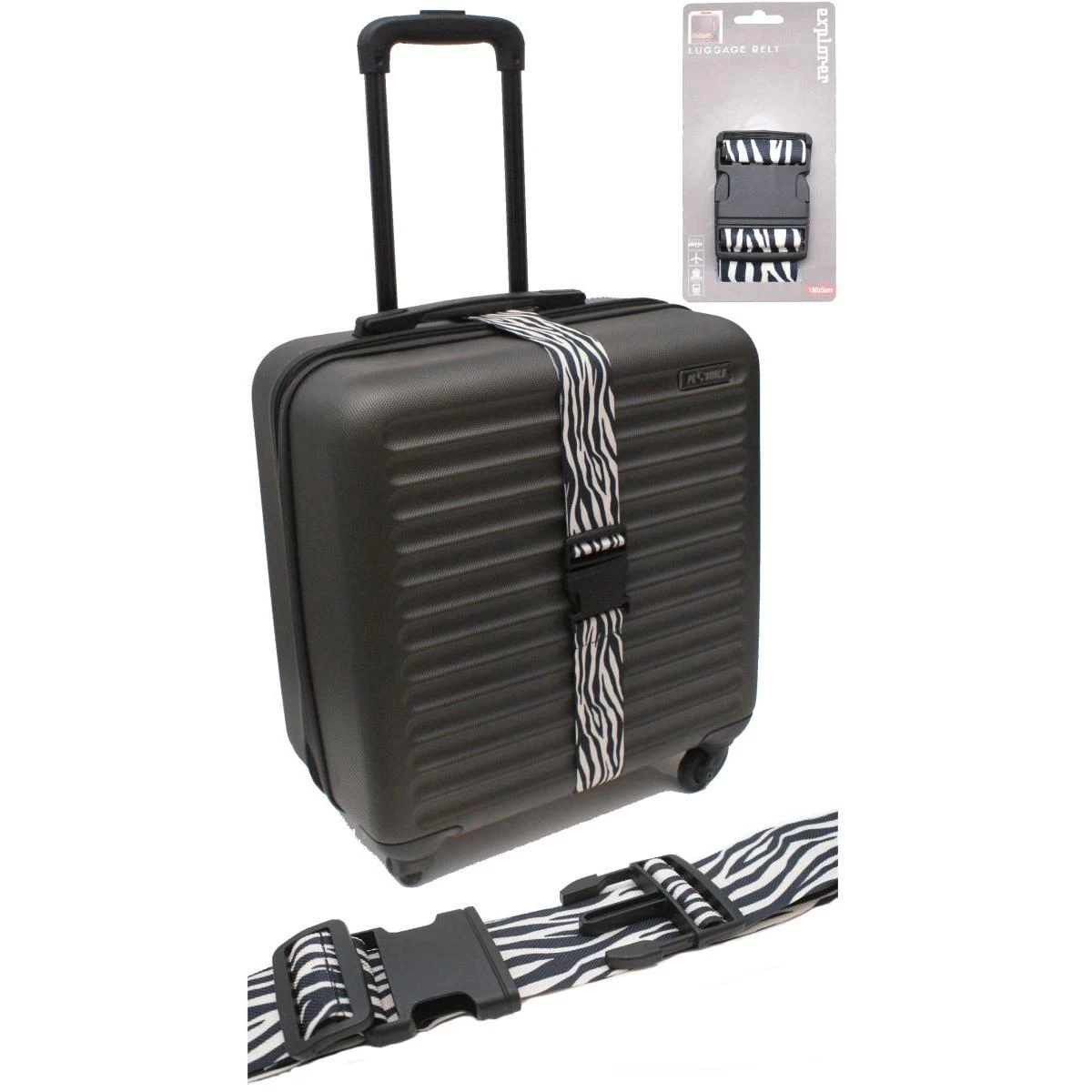 Universalus Saugumo Draudžiamas Kalbos Proworld Pantera 180x5cm Baltas